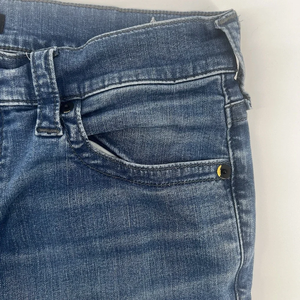 True Religion Devin Men's Jeans 31x30 Slim No Flap Medium Wash‎ Denim